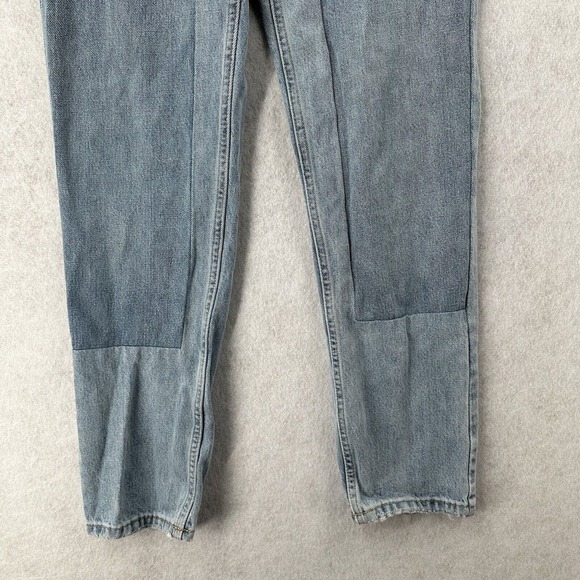 Everlane Jeans Womens Size 25 The 90's Cheeky Light Wash Blue Patchwork - Picture 4 of 11
